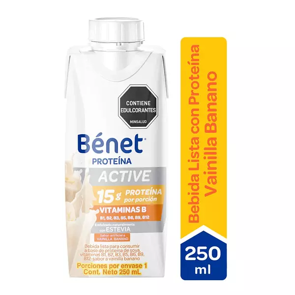 Multivitaminico Benet Proteina Vainilla Banano 250ml