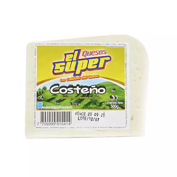 Queso El Super Costeño 500g