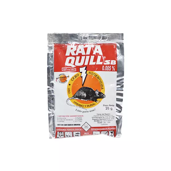 Insecticida Rata Quill 20g