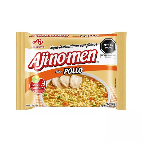 Sopa AjiNoMen Pollo 80g