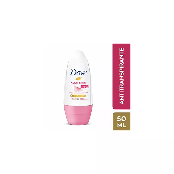Desodorante Dove X 50gr Rollon Clear Tone