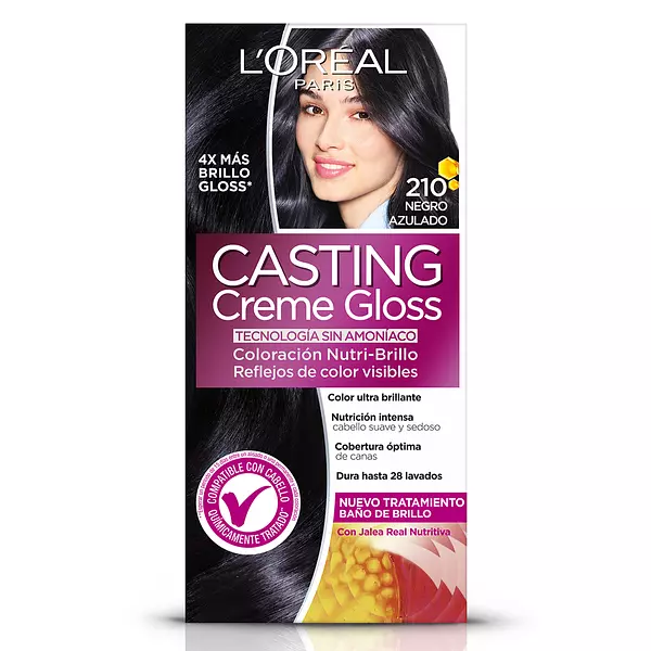 Tinte Casting Creme Negro Azulado210