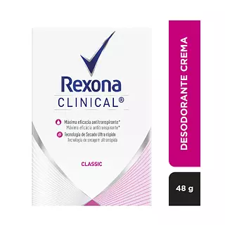 Desodorante Rexona Women X 48gr Clinical Clasico