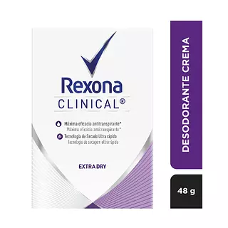 Desodorante Rexona Women 48gr Clinical Extra Dry