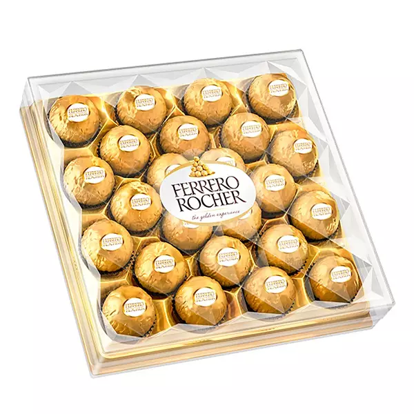 Ferrero Rocher Estuche x 24 Bandeja Diamante