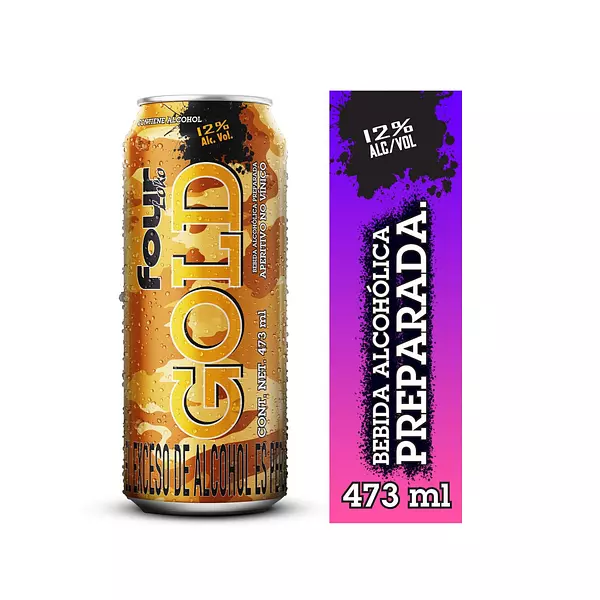 Aperitivo Four Loko Gold 473ml