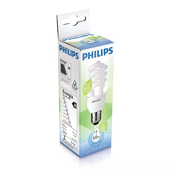 Bombillo Philips de 15w Luz Clara