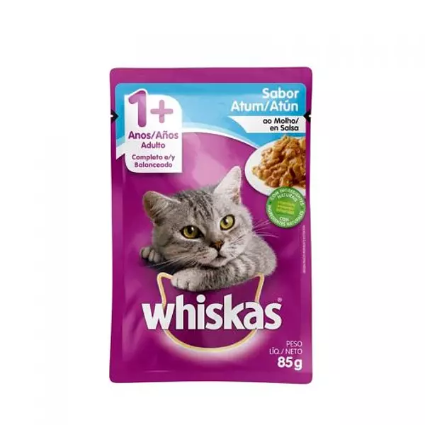 Whiskas Pouch Fillets Atun 85gr