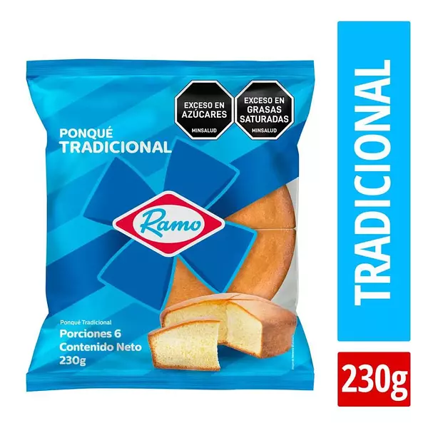 Ponque Ramo Tradicional 230g