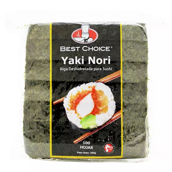 Nori Best Choice Alga Para Sushi 100g