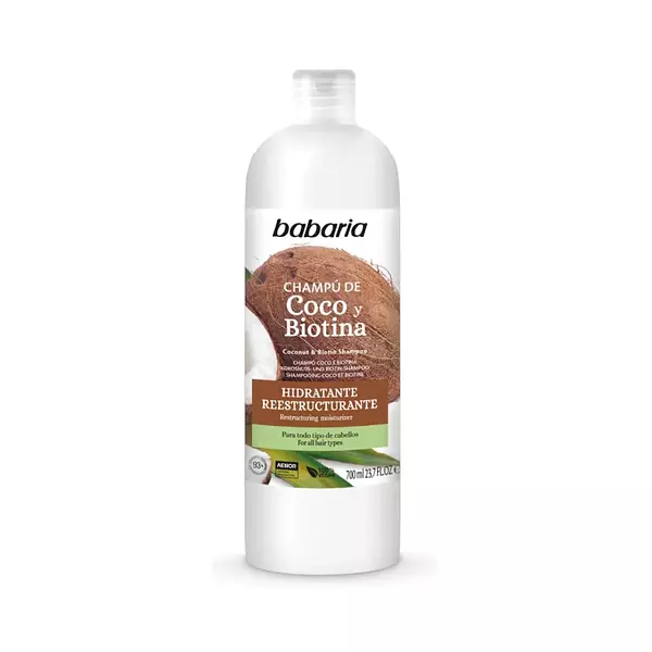 Shampoo Babaria Coco Y Biotina 700ml