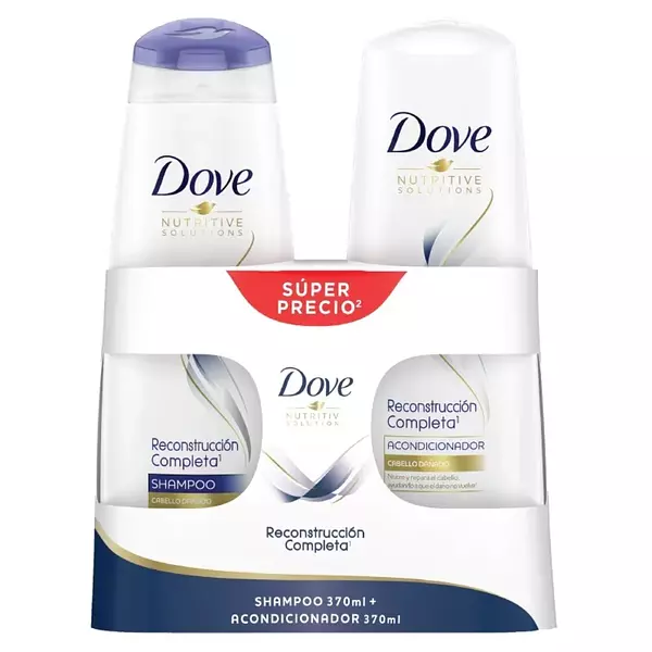 Shampoo + Acond Dove R. Completa 370ml