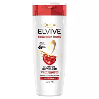 Shampoo El Vive Reparacion Total 5+ 370ml