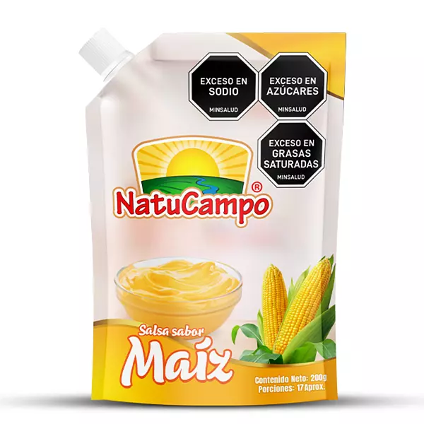 Salsa Sabor Maíz Natucampo Doypack 200g