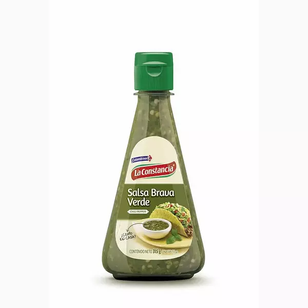 Salsa Brava Verde La Constancias Pet 315g