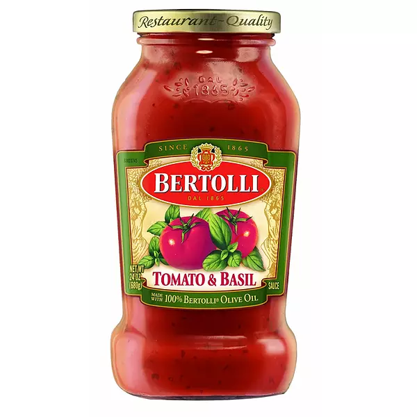 Salsa Bertolli Tomate & Basil 680g