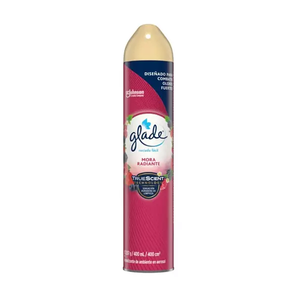 Ambientador Glade Aerosol Mora Radiante 400ml