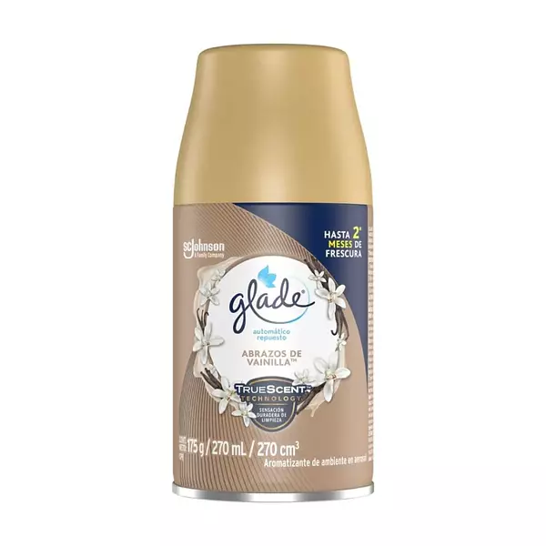 Ambientador Glade 175g Automatico Rto Vainilla