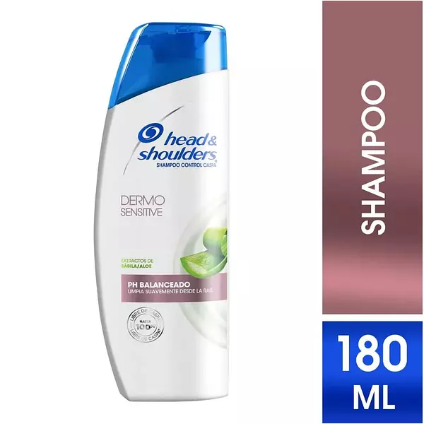 Shampoo H & S Sencitive 180ml