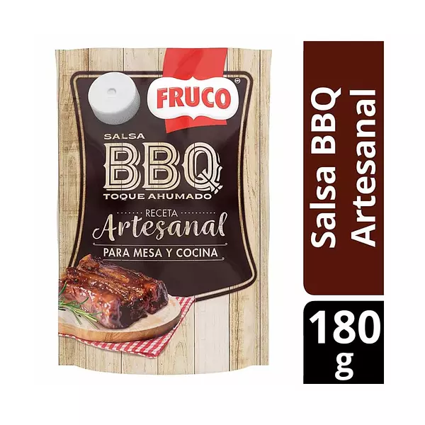 Salsa Bbq Receta Artesanal Mesa/Cocina Fruco Doypack 180g