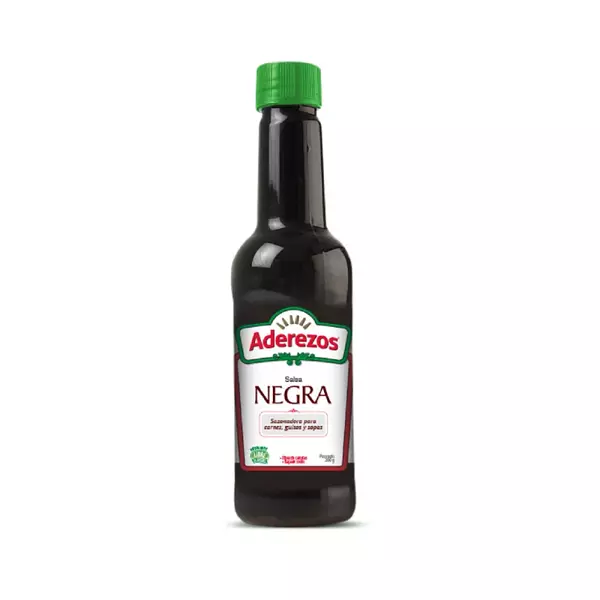 Salsa Aderezos Negra Pet 200g