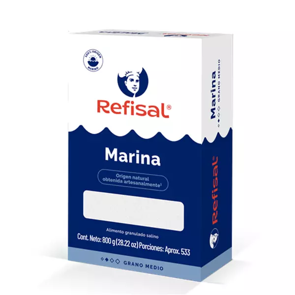 Sal Marina Refisal Caja 800g