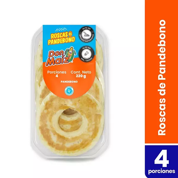 Roscas De Pandebono Don Maiz 220g