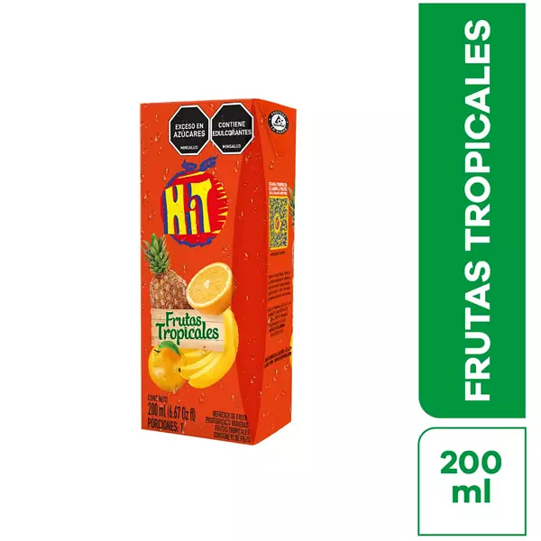 Refresco Hit De Frutas Tropicales Tetrapack 200ml