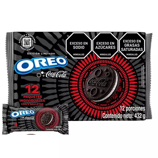 Galleta Oreo Coca Cola 12*36g