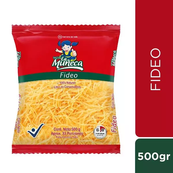 Pasta La Muñeca Fideo 500g