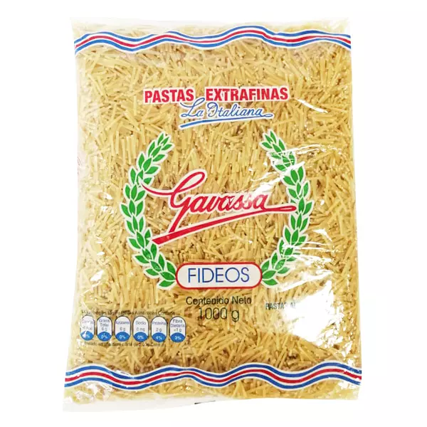 Pasta Gavassa Fideos 500g