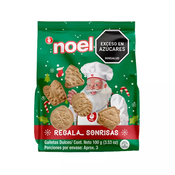 Galleta Navidad Noel Bolsa 100g