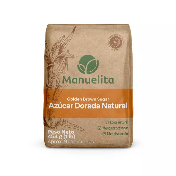 Azucar Manuelita Dorada Natural 454g