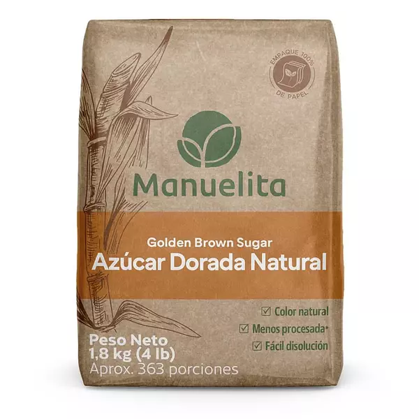 Azucar Manuelita Dorada Natural 1.8k