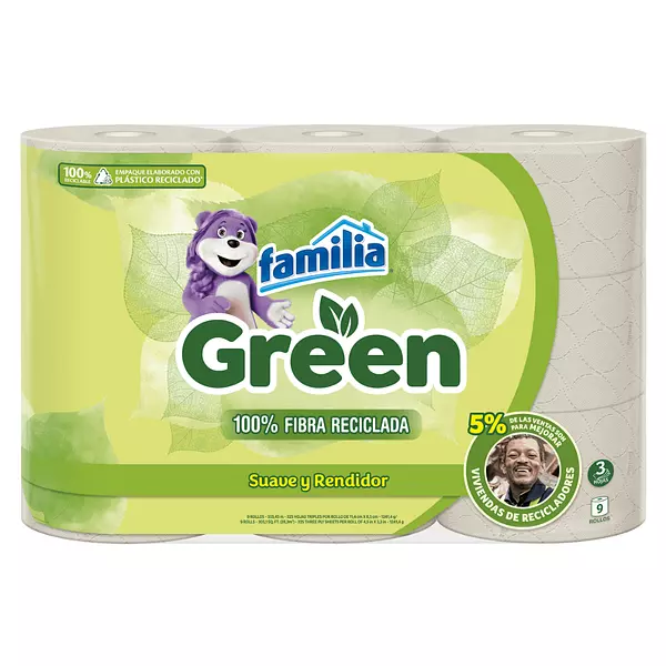 Papel Higienico Green 9*37m