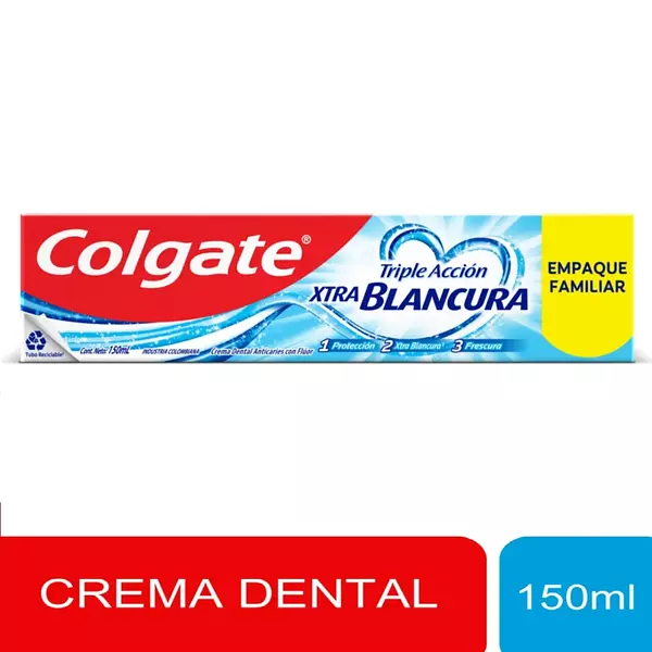 Crema Dental Colgate Extra Blancura 150ml