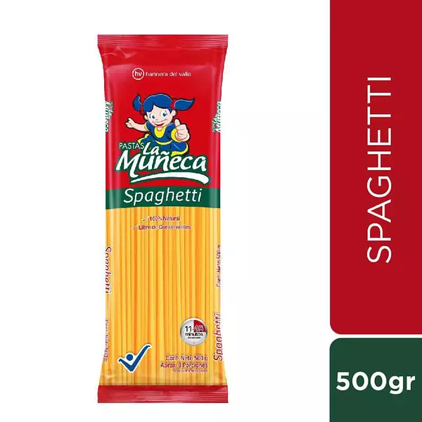 Pasta La Muñeca Spaghetti 500g