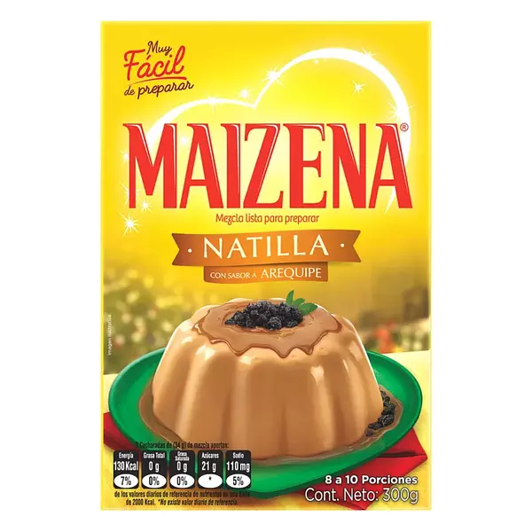 Natilla Maizena Arequipe 300g