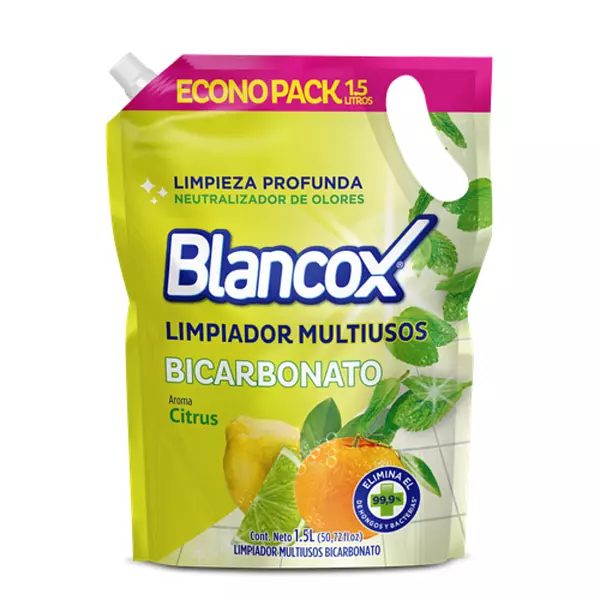 Limpiador Blancox Doypack Bicarbonato 1.5l