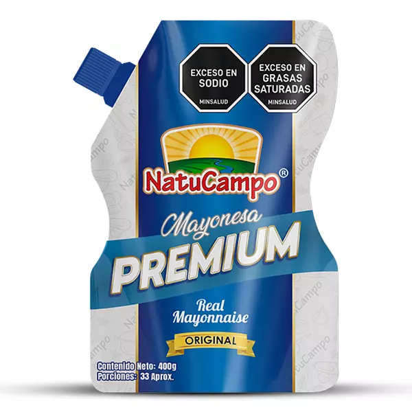 Mayonesa Natucampo Doypack 400g