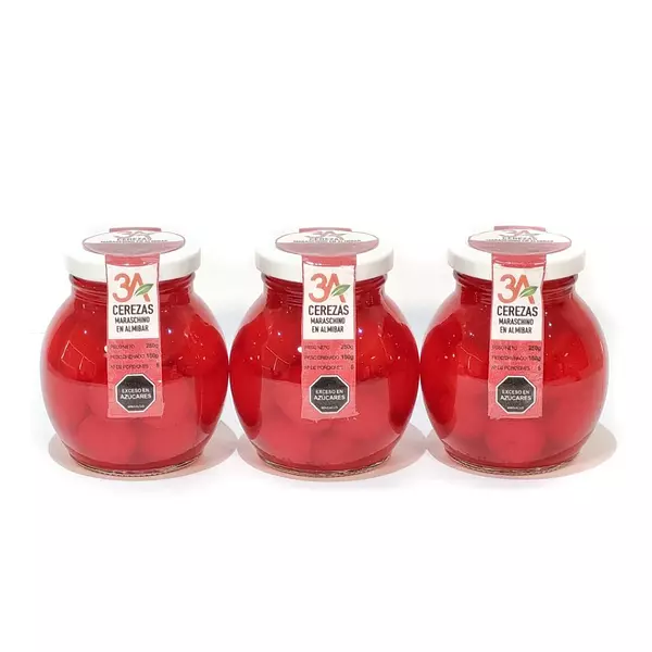 Cerezas Maraschino 3a 250g