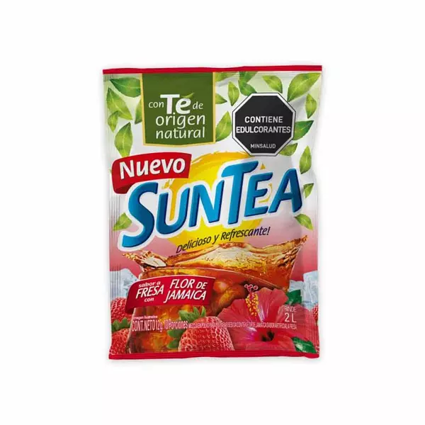 Suntea Fresa Flor De Jamaica 2l-12g