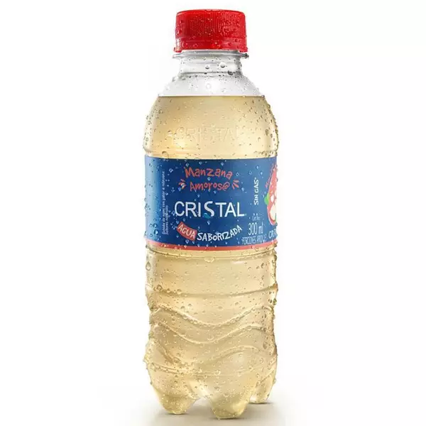 Agua Cristal Manzana Pet 300ml