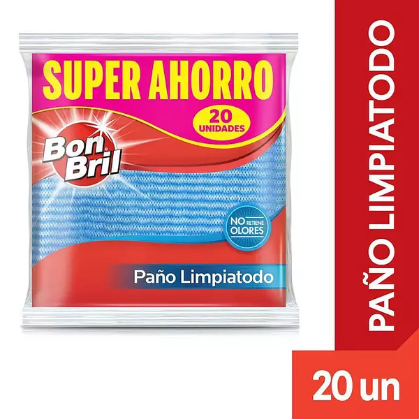 Paño Bonbril Limpiatodo 20 Und