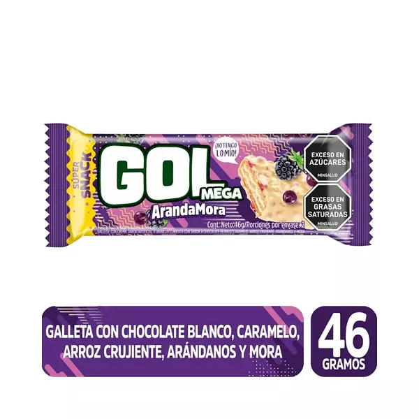 Galleta Gol Mega Arandamora 46g