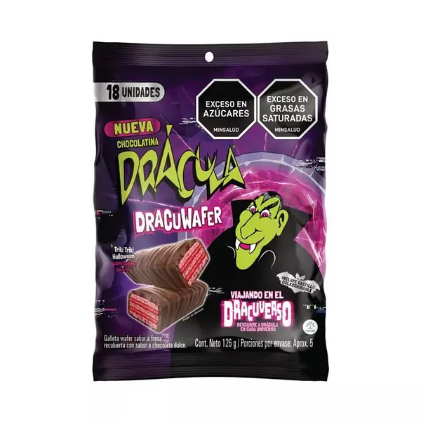 Galleta Dracula Waffer 126g