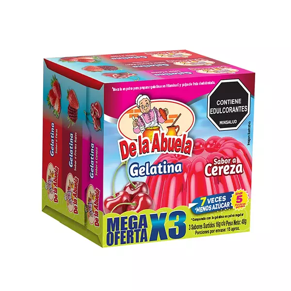 Gelatina De La Abuela Fres-Cerz-F.R. 3*16g