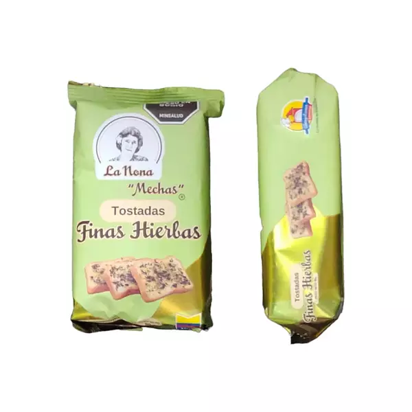 Tostadas La Nona Finas Hierbas 90g