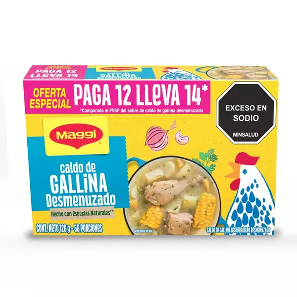 Caldo De Gallina Maggi Pague 12und Lleve 14und