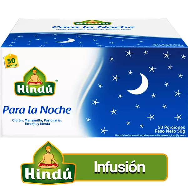 Aromatica Hindu Noche 50 Sobres